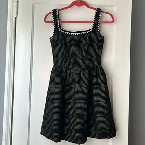 NWT Cider black tweed dress, XS